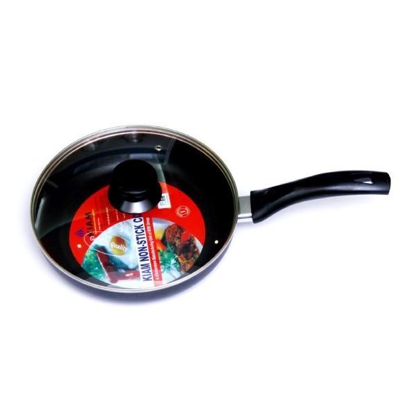 Kiam Classic Non-Stick Fry pan With Glass Lid - 22cm